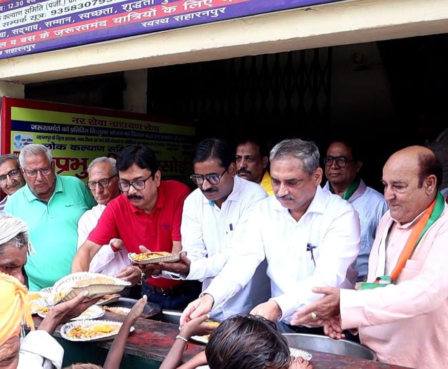निर्बलों का सहारा “प्रभु जी की रसोई” कमिश्नर अटल राय ने दिया,सहयोग का भरोसा!