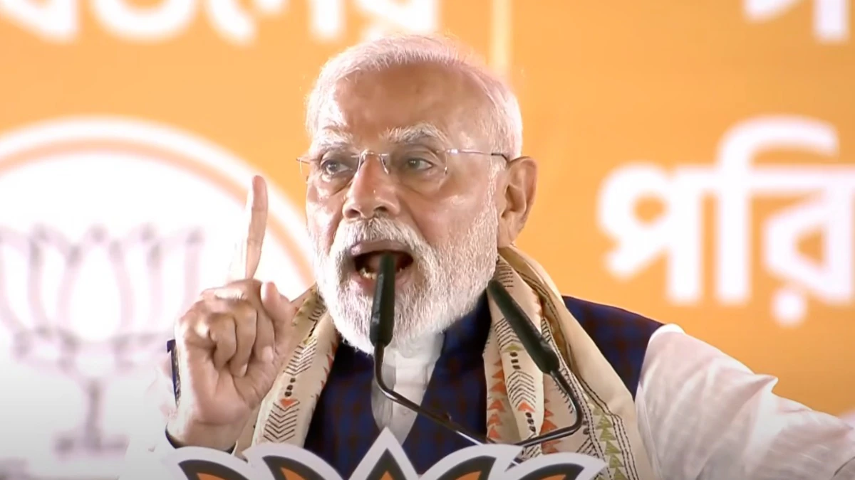 PM मोदी का TMC पर हमला, बोले- युवाओं के सपने कुचले, तुष्टिकरण की राजनीति