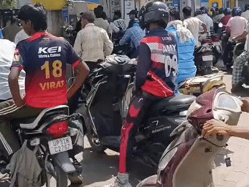 लखनऊ के कई पेट्रोल पंपों पर सुबह नहीं मिला पेट्रोल, वाहन चालकों की बढ़ी परेशानी