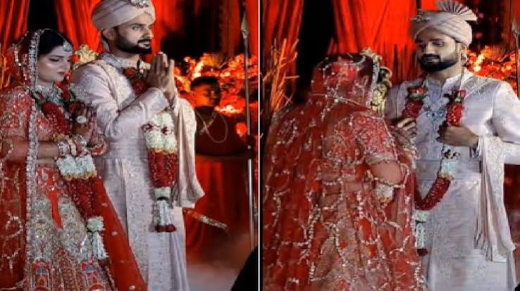 आकाशदीप की दुल्हन अक्षिता राज ने पहना ऐसा लहंगा, हर कोई देखता रह गया!