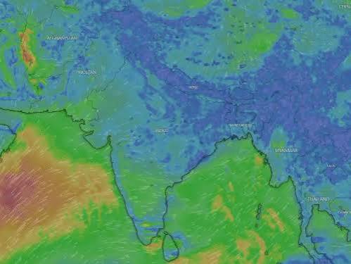 1500KM लंबी मानसून पट्टी, भारी बारिश का अलर्ट
