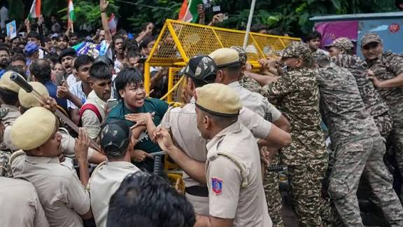 CJP प्रदर्शन पर पुलिस का बड़ा खुलासा, 2000 से अधिक उपद्रवी और 130 पुलिसकर्मी घायल