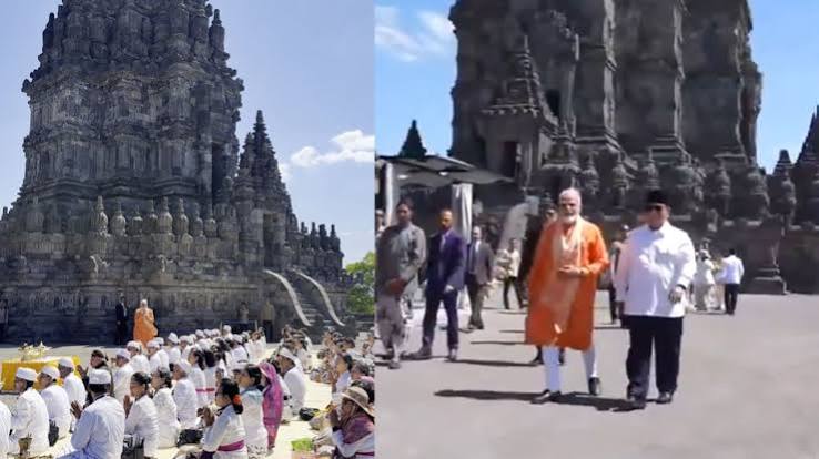 प्रम्बानन मंदिर पहुंचे पीएम मोदी, बोले— इंडोनेशिया की हवा में संस्कृति की खुशबू