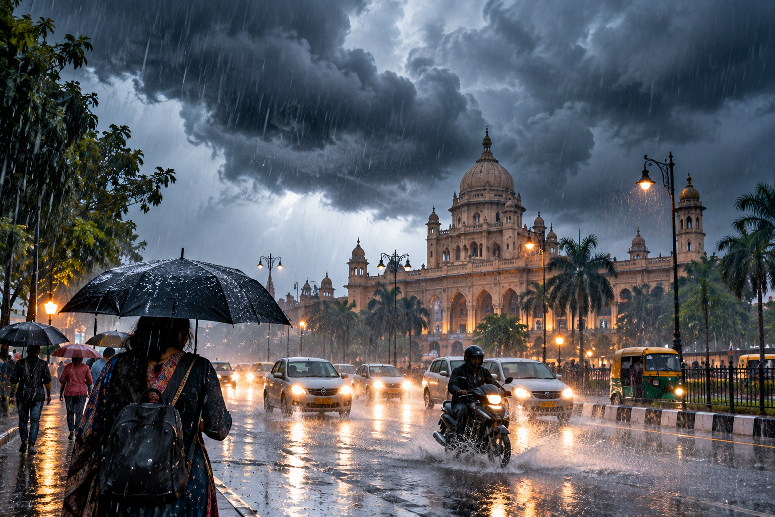 UP Weather Alert: अगले 48 घंटे भारी बारिश का खतरा, कई जिलों में Red Alert