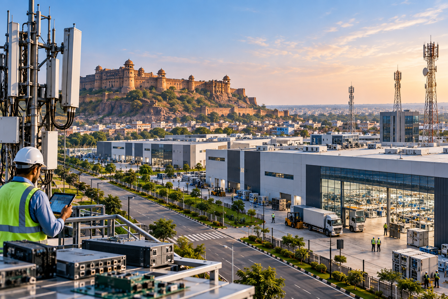 Gwalior Telecom Manufacturing Hub: ₹5,500 करोड़ निवेश