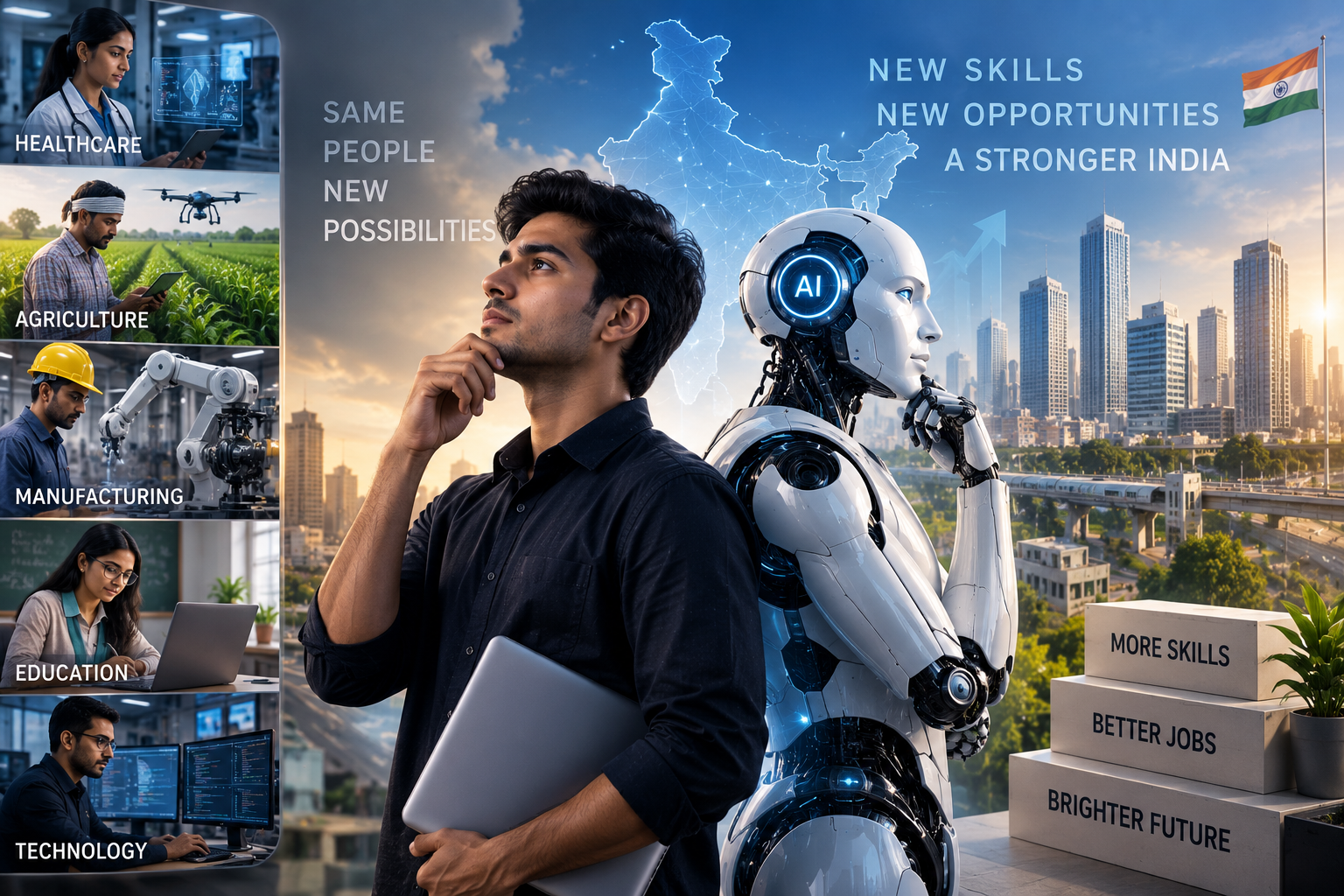AI से Jobs पर कितना असर? भारत में बदल रही Job Market