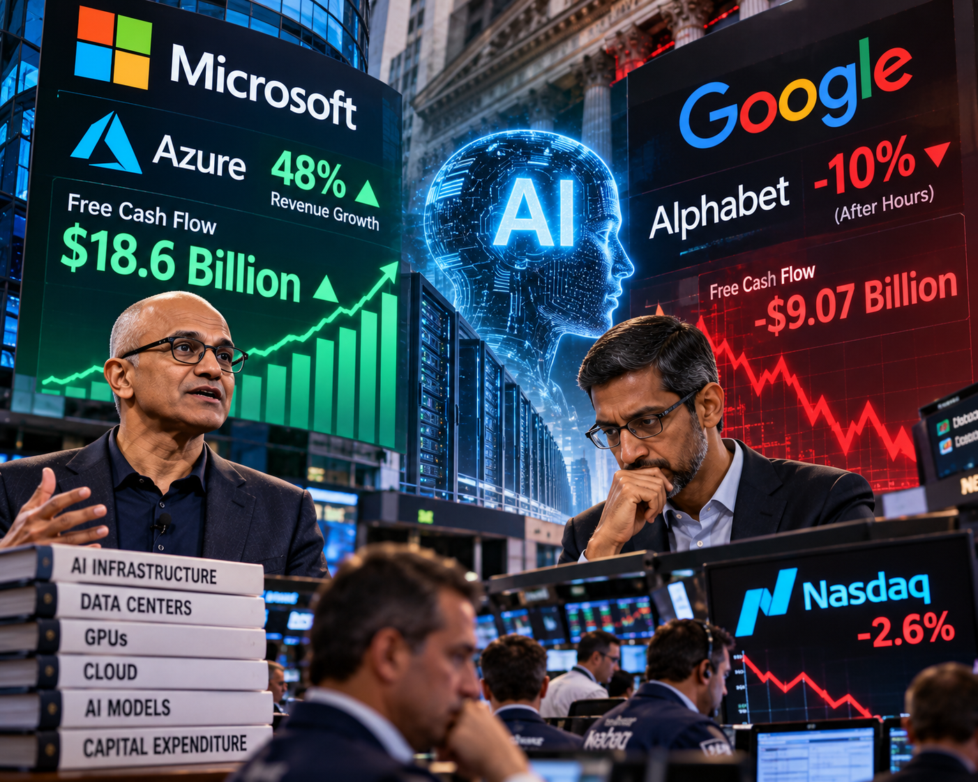 AI Boom की असली परीक्षा: Big Tech Results ने Investment पर सवाल क्यों उठाए?