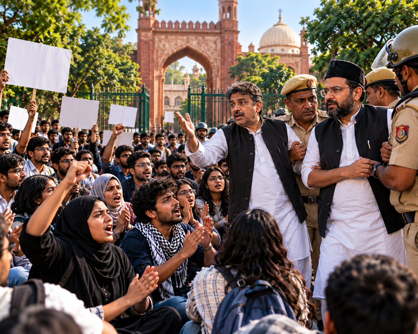 Jamia Protest: Congress-SP Entry से National Political Battlefield?