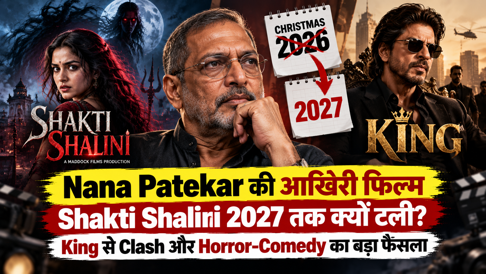 Shakti Shalini 2027: Nana Patekar की आखिरी फिल्म क्यों हुई Postpone?