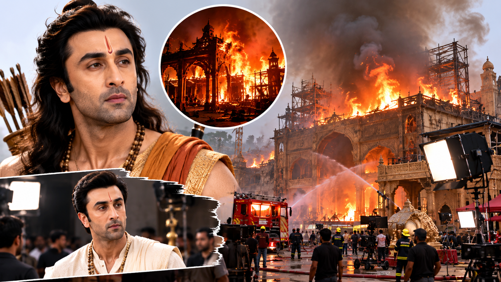Ramayana Movie Set Fire: Ranbir Kapoor की फिल्म में क्या हुआ?