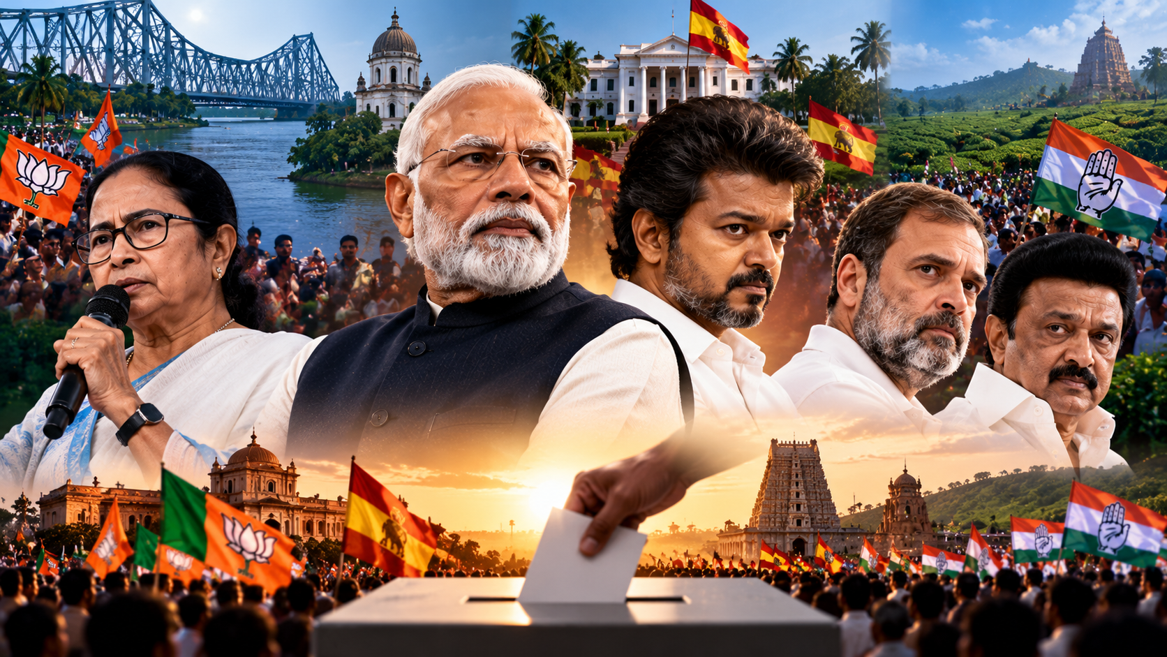 6 Bypoll Results 2026: BJP, TVK और Opposition का बड़ा Political Test