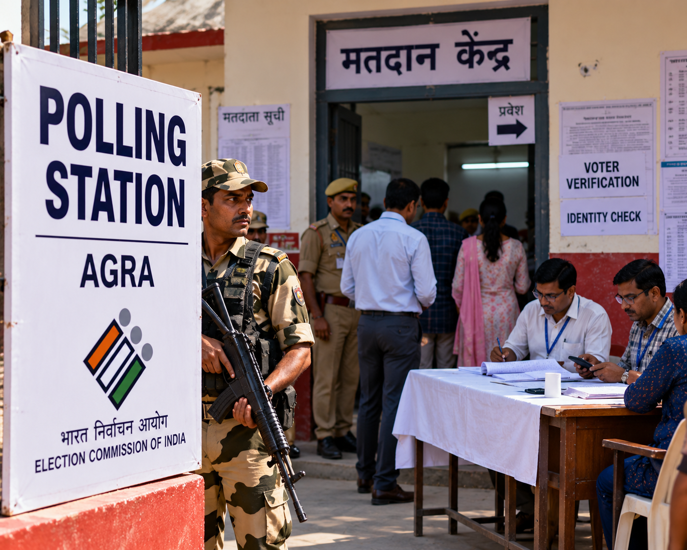 Agra MLC Polling: 6 Officers Suspended, क्या Election Trust पर सवाल?