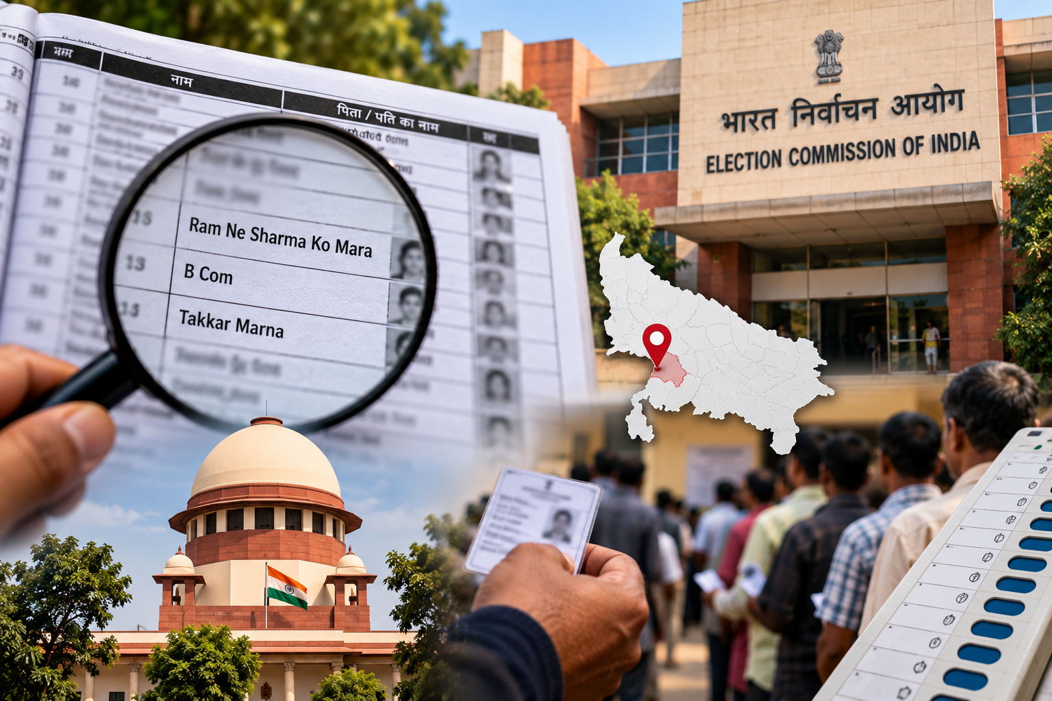 UP Graduate Voter Roll में अजीब Entries: Electoral Data पर सवाल