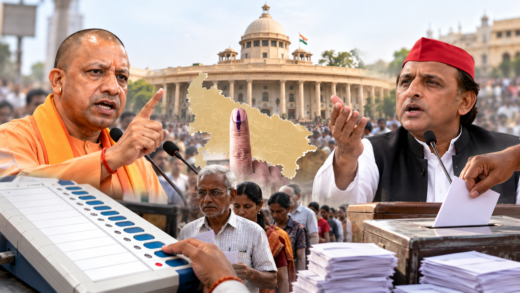 EVM vs Ballot Paper Debate फिर क्यों लौटा? UP MLC Results ने बढ़ाई 2027 की सियासी बहस