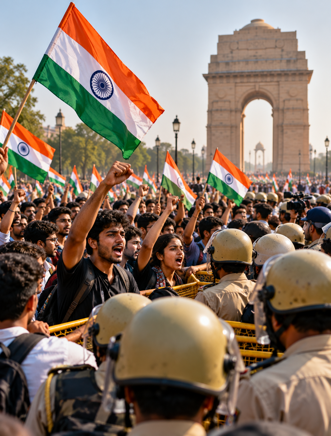 Cockroach Janta Party Delhi Protest: 150+ Detentions और Youth Politics का नया Model