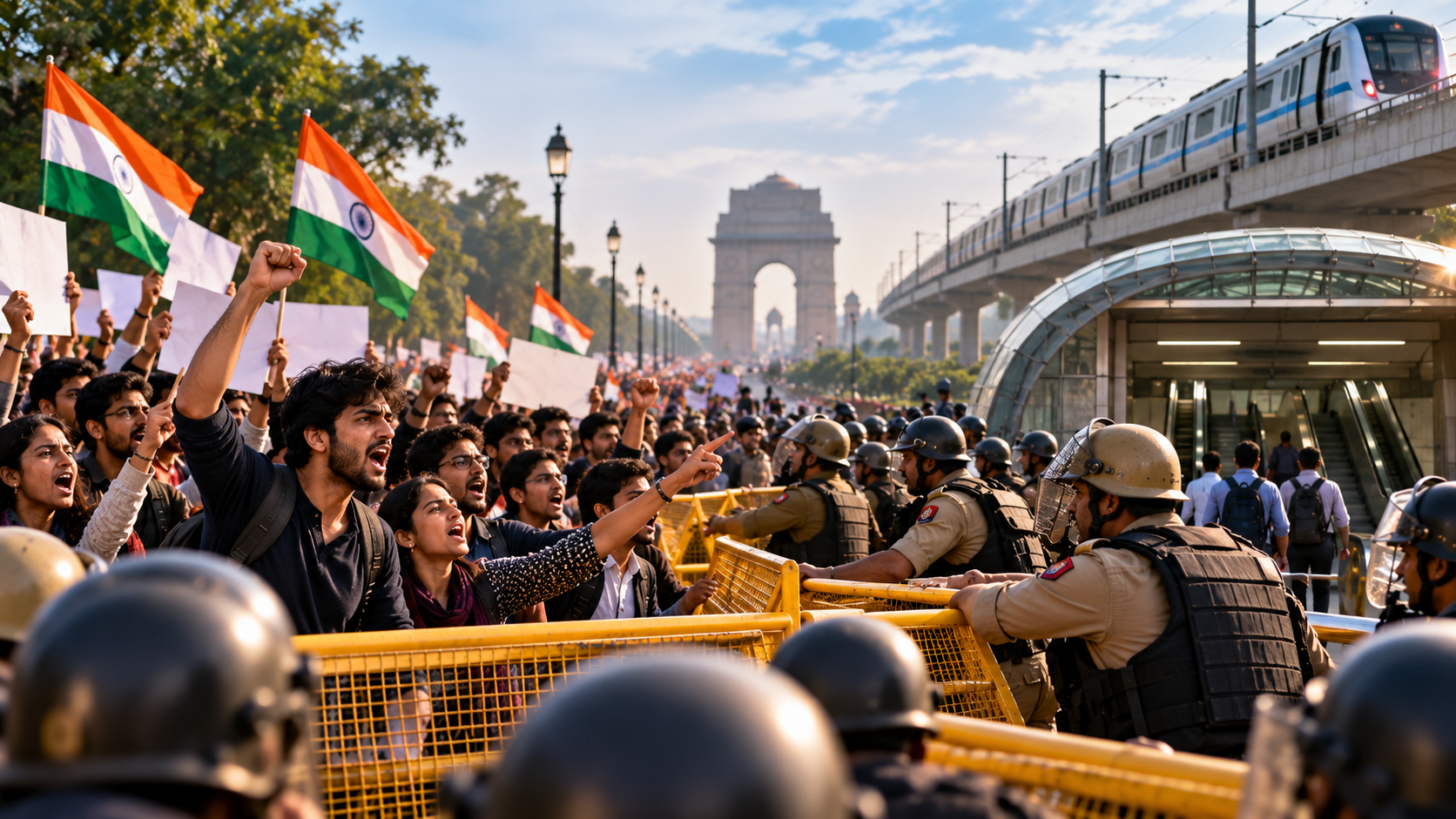 Protest vs Public Order: Delhi Protest 2026 और Article 19 की पूरी समझ