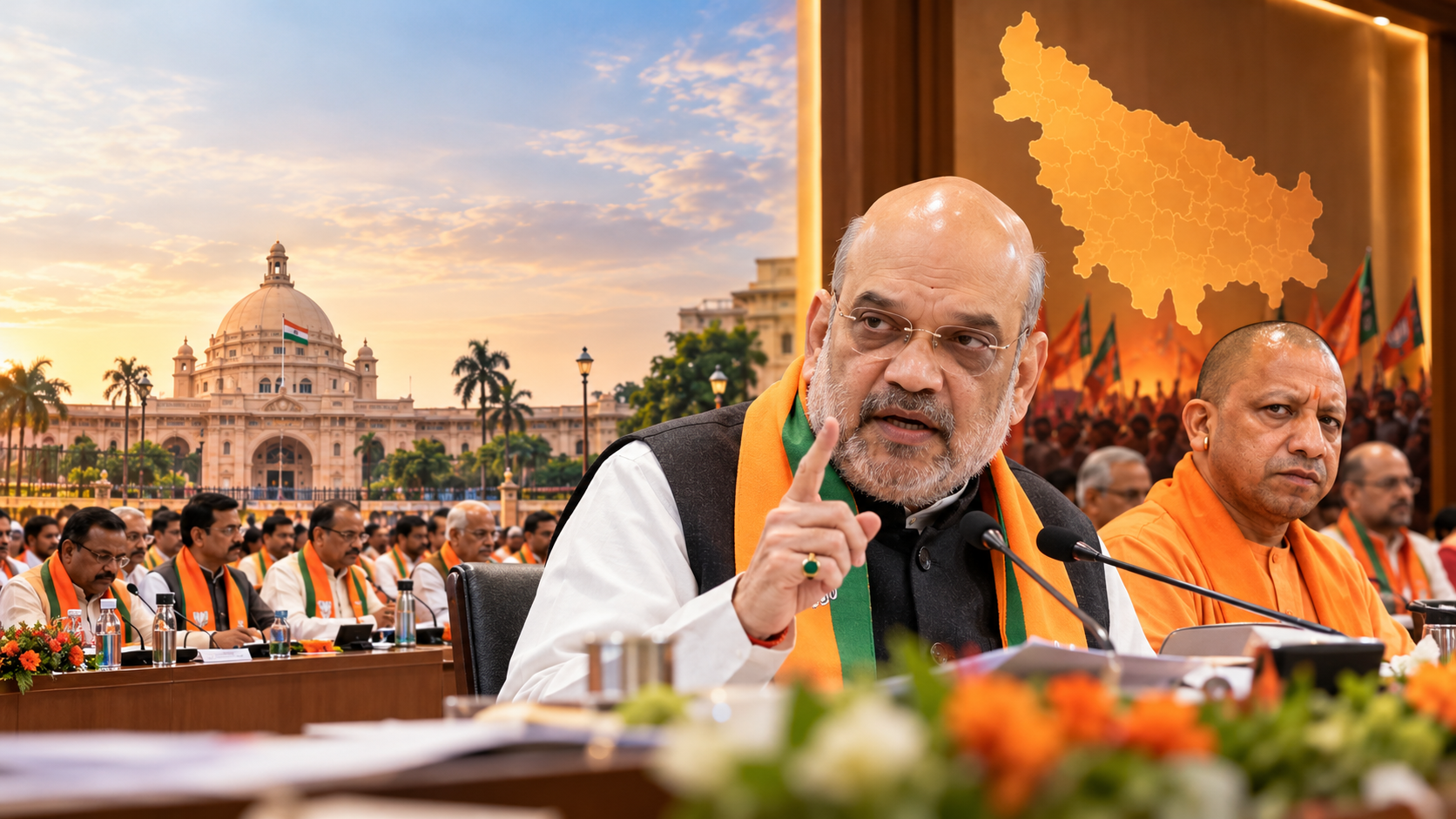 Amit Shah का Lucknow दौरा: 2027 के लिए BJP ने बनाया बड़ा Election Roadmap?