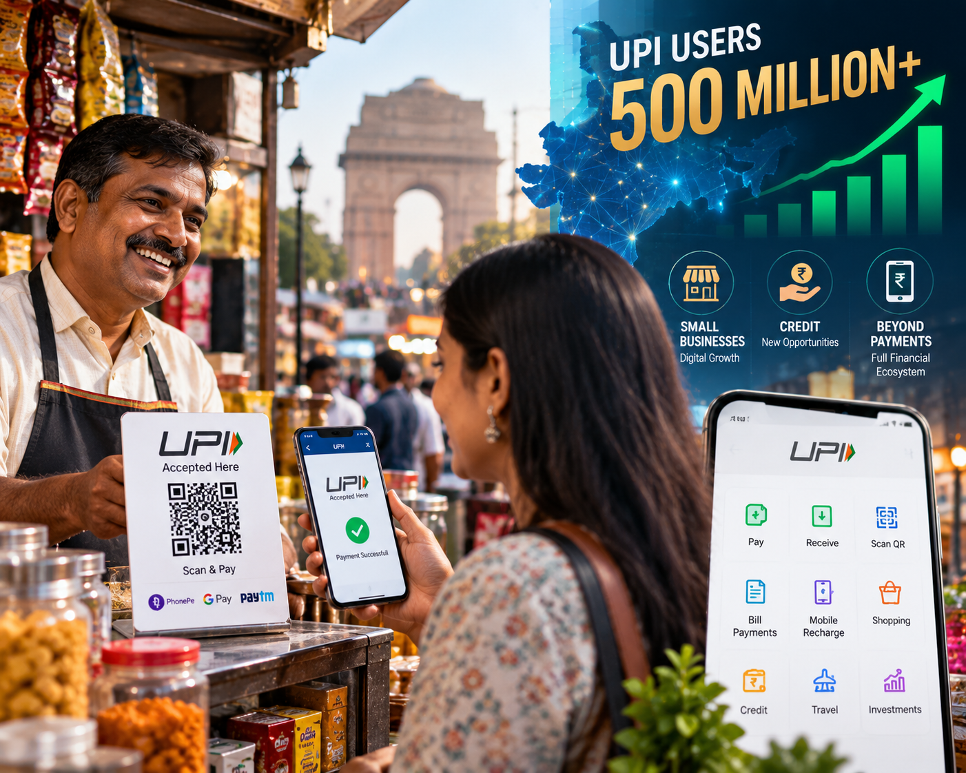 UPI का अगला Phase: 500 Million Users के बाद क्या बदलेगा?