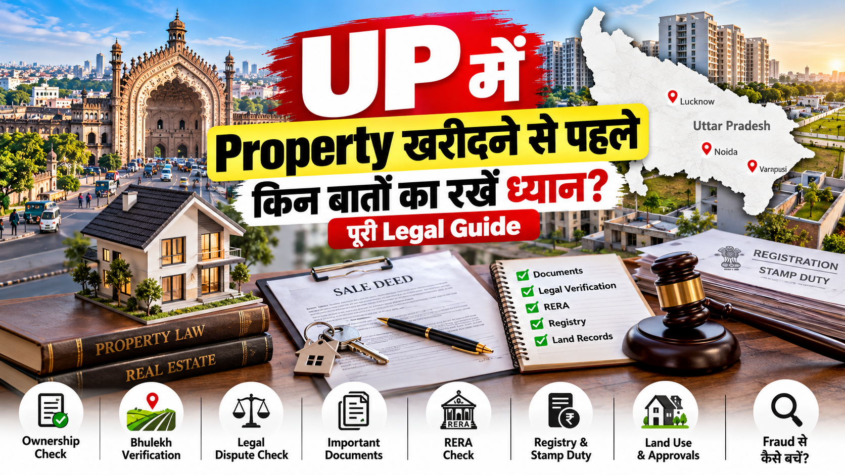 Property in UP: खरीदने से पहले 15 जरूरी बातें | Legal Guide