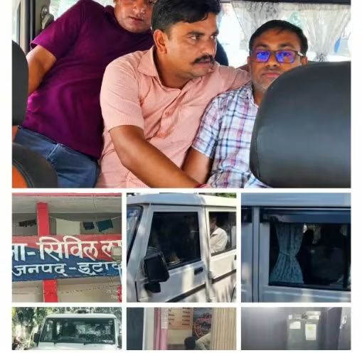 30 हजार की रिश्वत लेते पूर्ति निरीक्षक समेत तीन गिरफ्तार